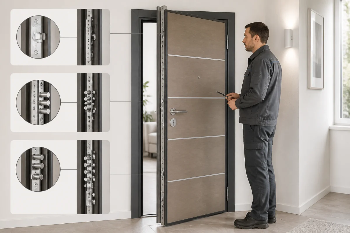 changer serrure porte blindée