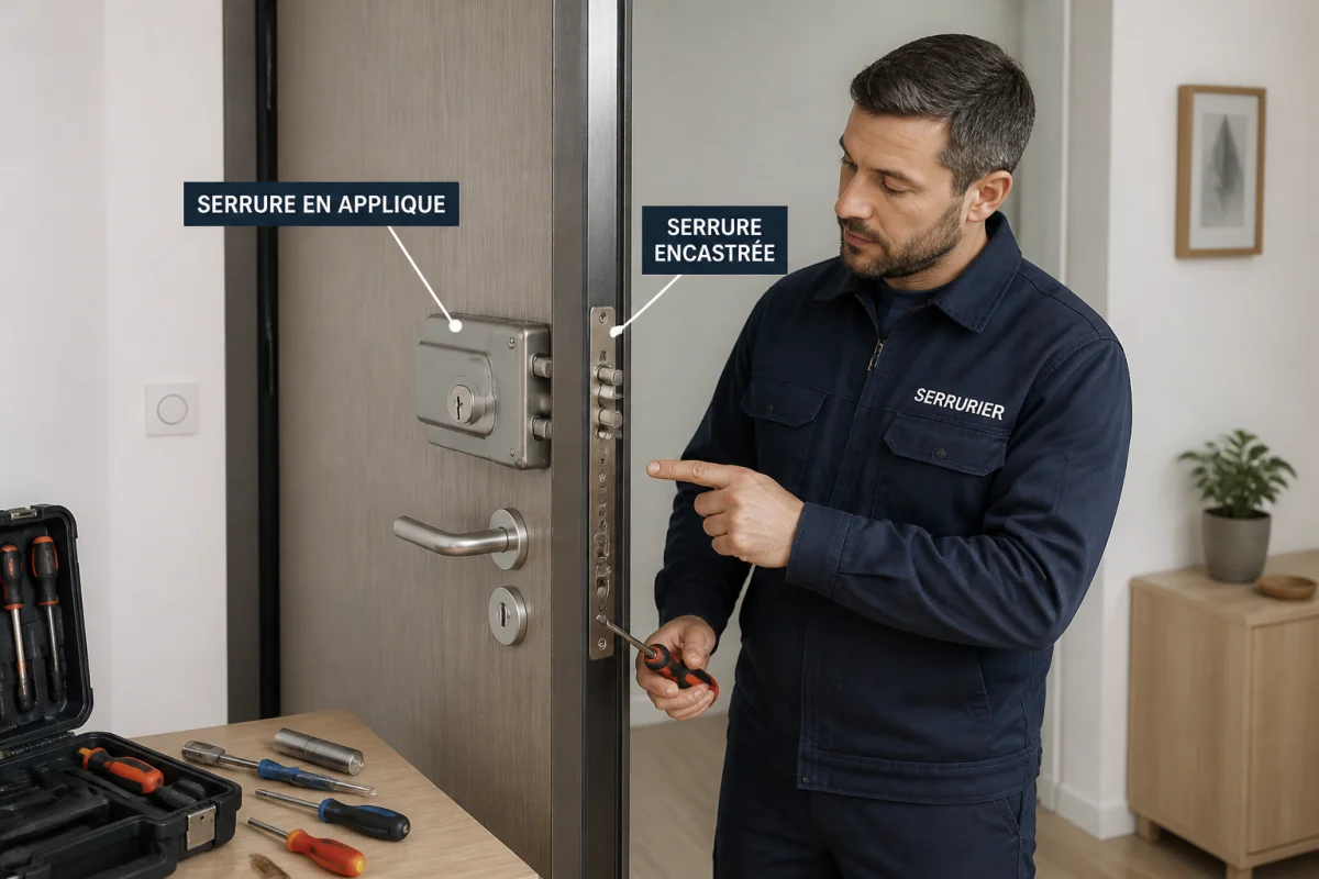 changer serrure porte blindée