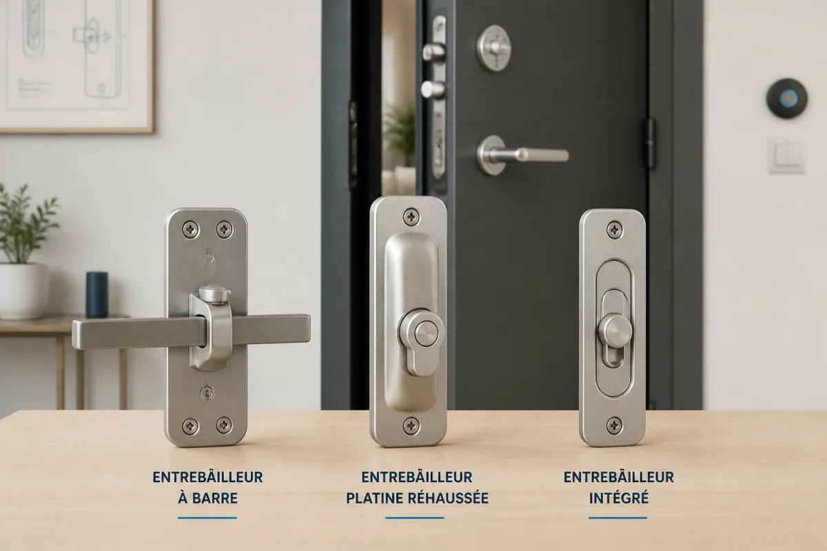 entrebâilleur porte blindée