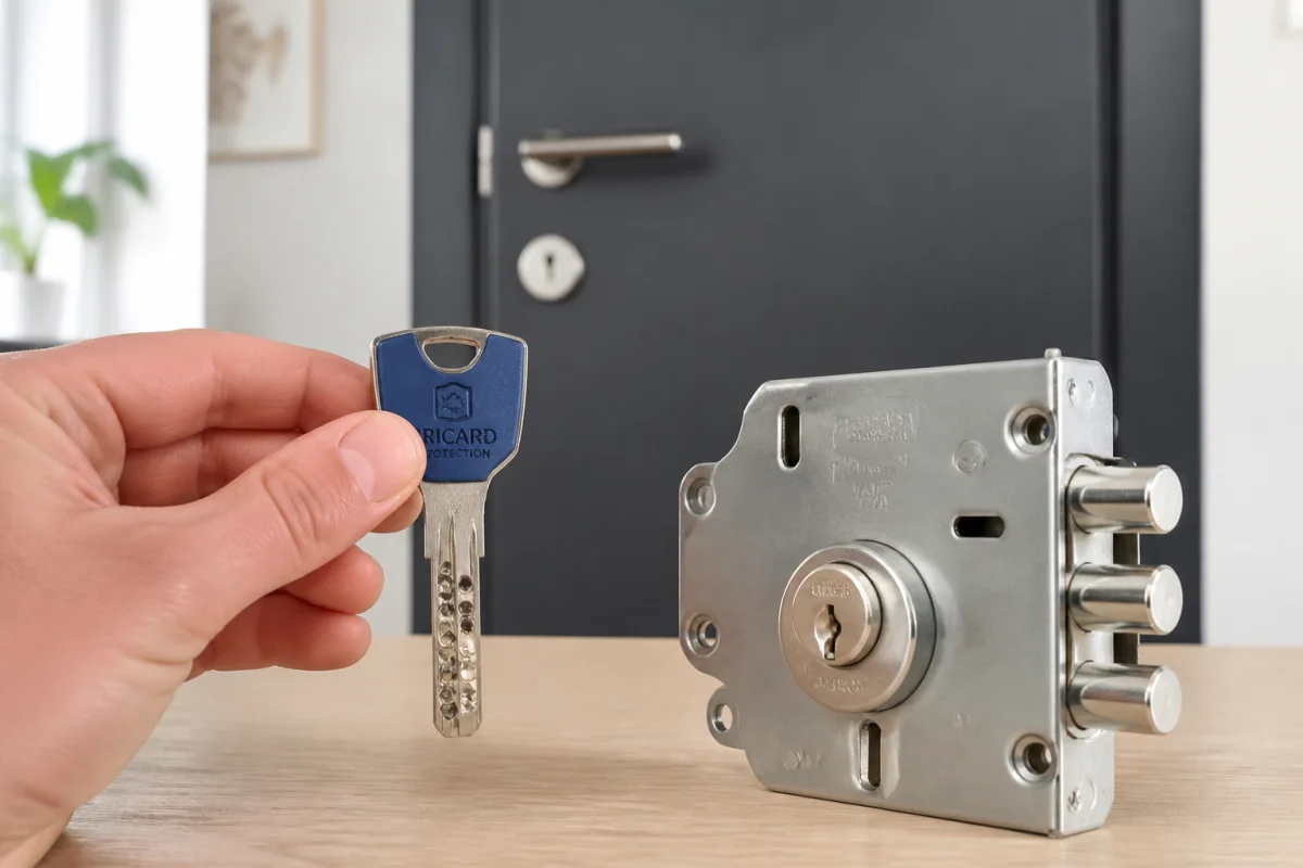 refaire clé porte blindée sans carte