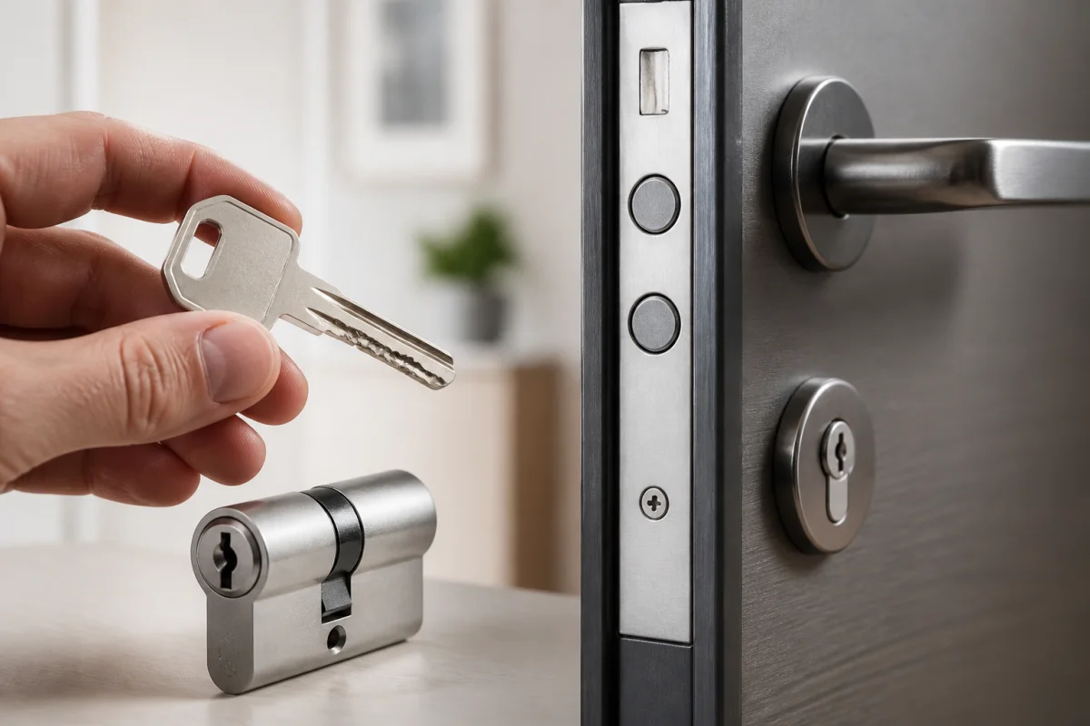 Refaire une clé de porte blindée sans carte facilement