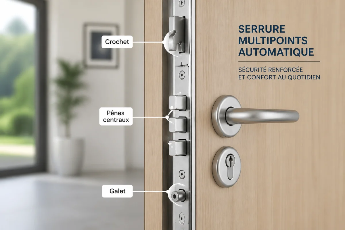 serrure multipoints automatique