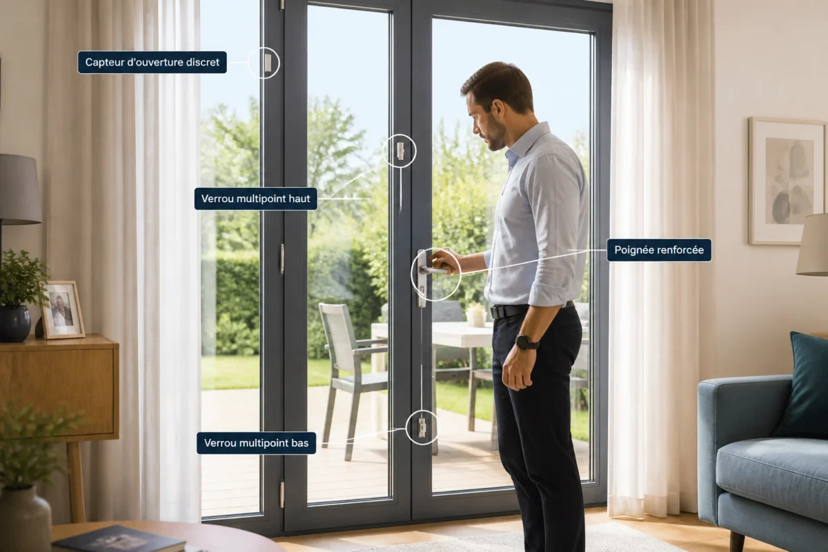 Comment sécuriser une porte-fenêtre efficacement